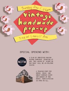 Finder Things Pop-Up at The Kedzie Stop… Today!