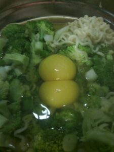 CHICKENS: two-fer yer noodle