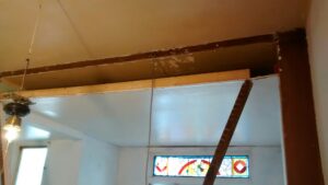 HOME IMPROVEMENT/ADVENTURE/TRAVEL: Drop it like it’s… A Ceiling? (+ Slowdive, Bauhaus, & Bowie, + Paintball in WI)