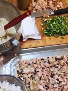 chicken and black bean tamale pie filling ingredients.