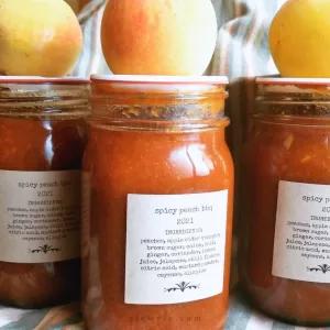 PRESERVE: Millions of Peaches, Peaches for Free (and a Spicy Peach BBQ Sauce Canning Recipe)