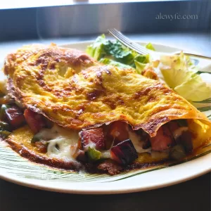 COOK: Easy Denver Omelette (with Ham, Peppers, Onions, & Cheese)