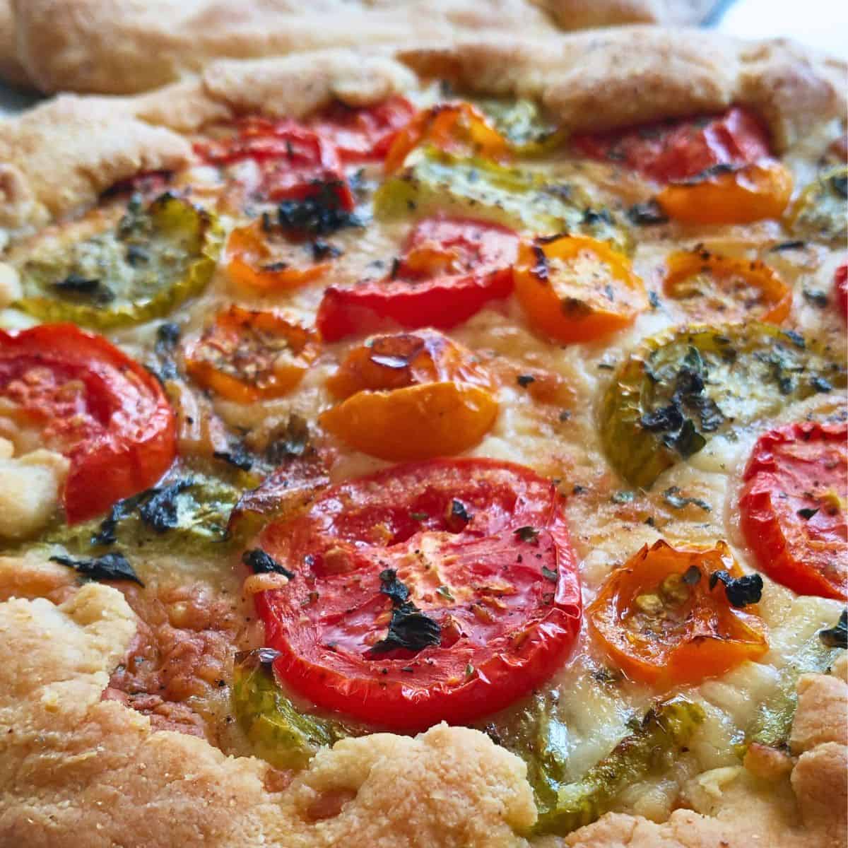 BAKE: Rustic Heirloom Tomato Gallette