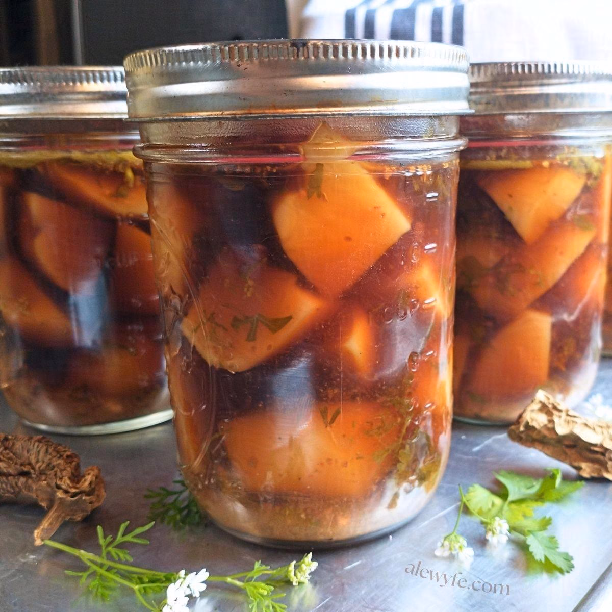 CANNING: Seasoned Chipotle Potatoes (easy raw-pack recipe)